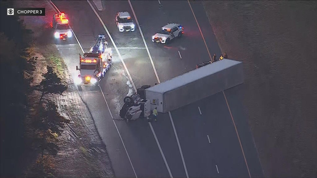 Northbound Route 55 reopens in Franklin Township, New Jersey, after tractor-trailer crash — West Chester Community news
