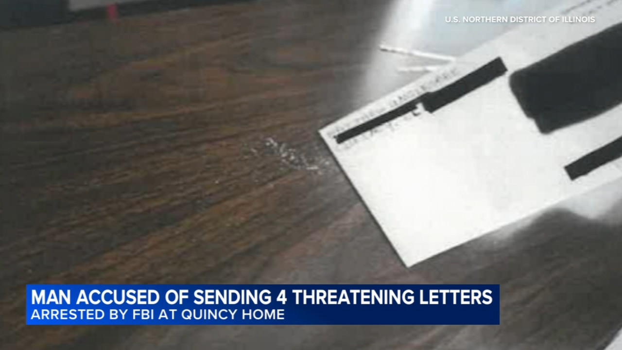Man who allegedly sent white substance to members of Congress put his address on envelopes: DOJ
— West Chester Community news