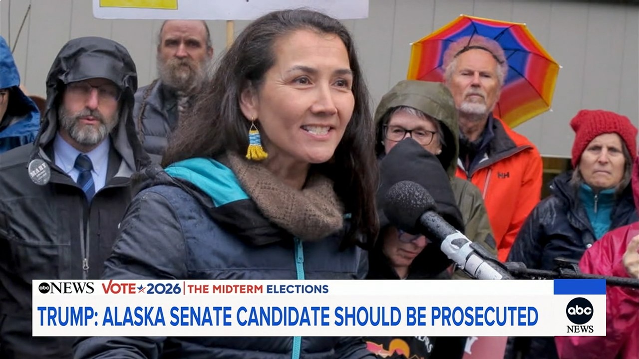 Peltola denies knowledge of 'any other candidate' on Alaska Senate ballot besides herself and incumbent Dan Sullivan
— 6ABC Action News (Philadelphia)
