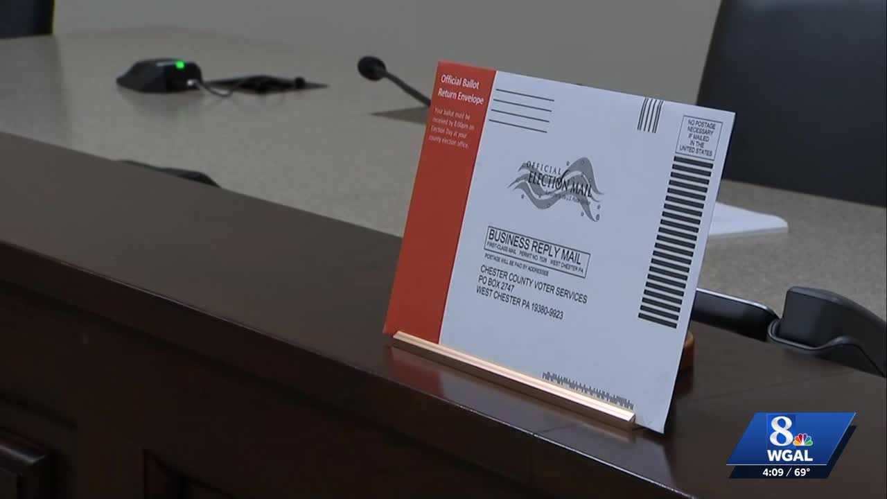 Hazmat team inspects ballot in West Chester — WGAL 8 (Lancaster/Harrisburg/York)