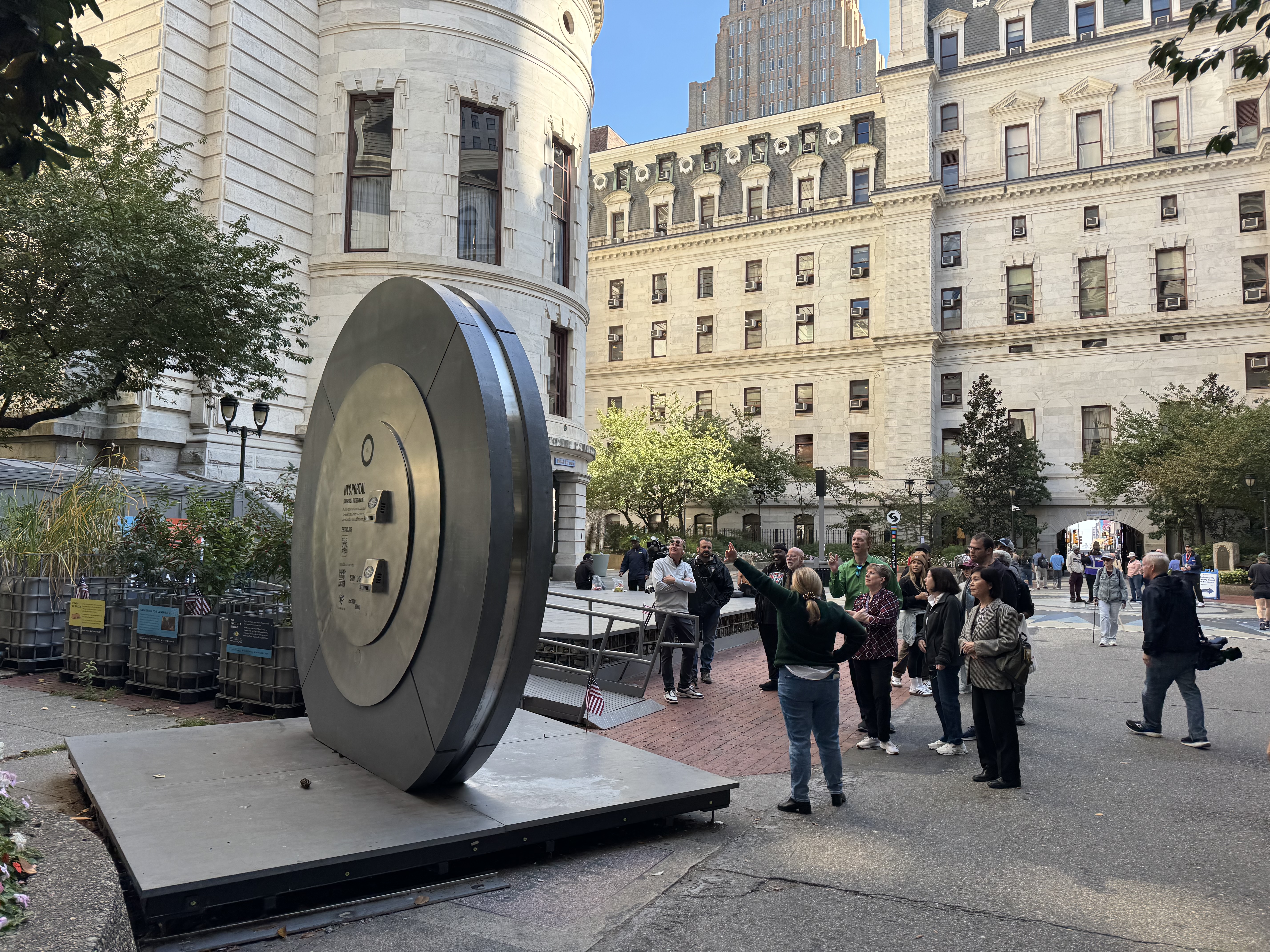 Philadelphia Portal to remain in City Hall courtyard after receiving funding from 'generous patron' — West Chester Government news